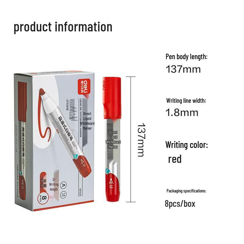 Deli SK520 Whiteboard Marker