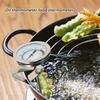 Large Dials Kitchen Cooking Oven Thermometers, 2Inch Dials, Stainless Steel Kitchen Cooking Thermometers