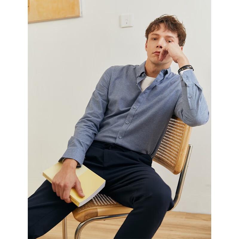 Navigare Men s Embroidered Long-Sleeve Shirt M