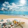 5d Diy Diamond Embroidery Seaside Full Round Diamond Painting Kits Beach Landscape Mosaic Rhinestone Puzzle Decoration