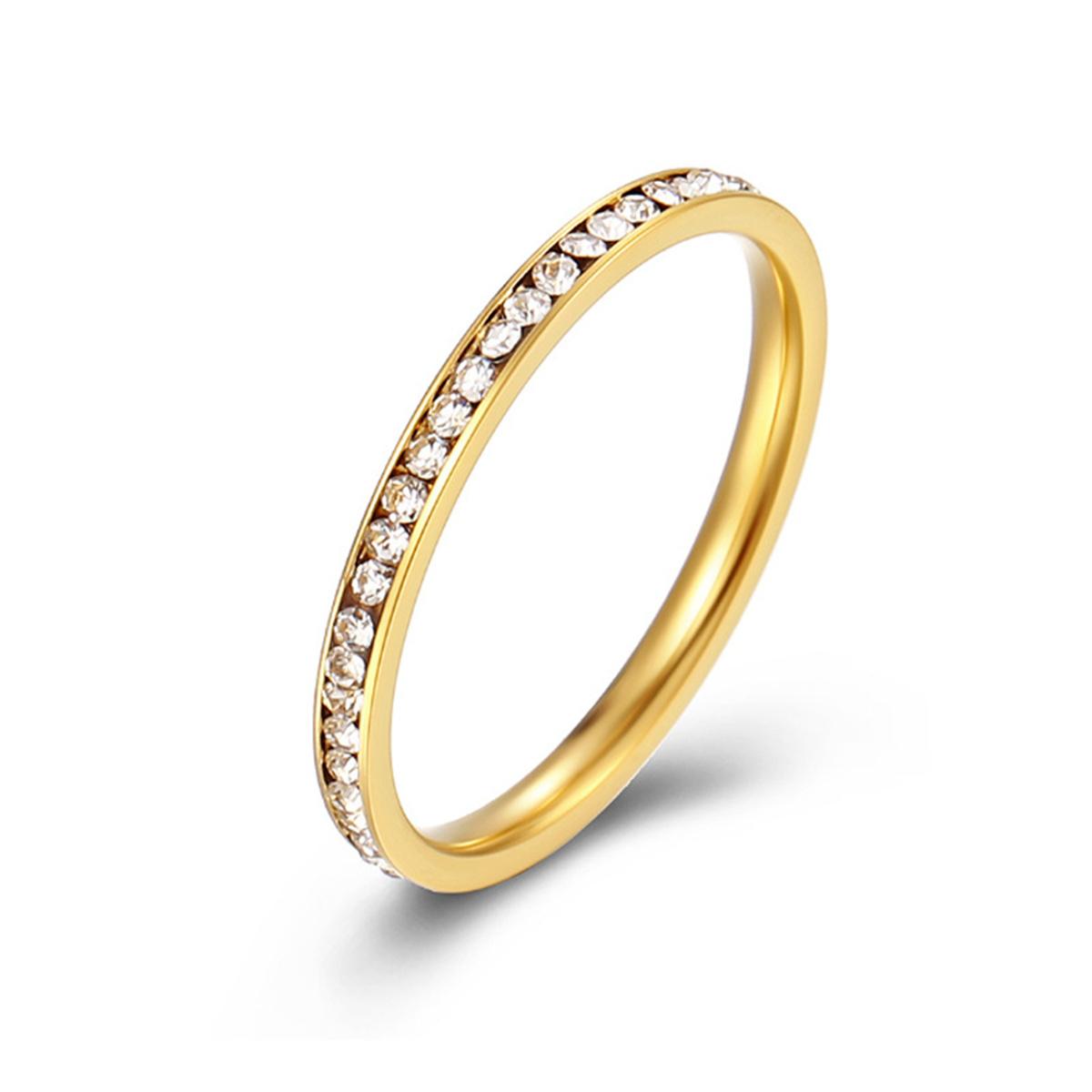 

Luxury Designs Full Cubic Zirconia Rotating Rings for Women High Quality Stainless Steel Waterproof Jewelry 2026 Wedding Rings 5