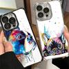 French Bulldog Dog Pug Design Plating Phone Case For Xiaomi Poco X5 X6 X7 X8 Pro Max F8 Ultra F7 M8 M7 M5S Redmi 15C 15 14C 13C