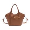 Simple texture lychee pattern portable wing bag autumn new hand bag shoulder messenger bag