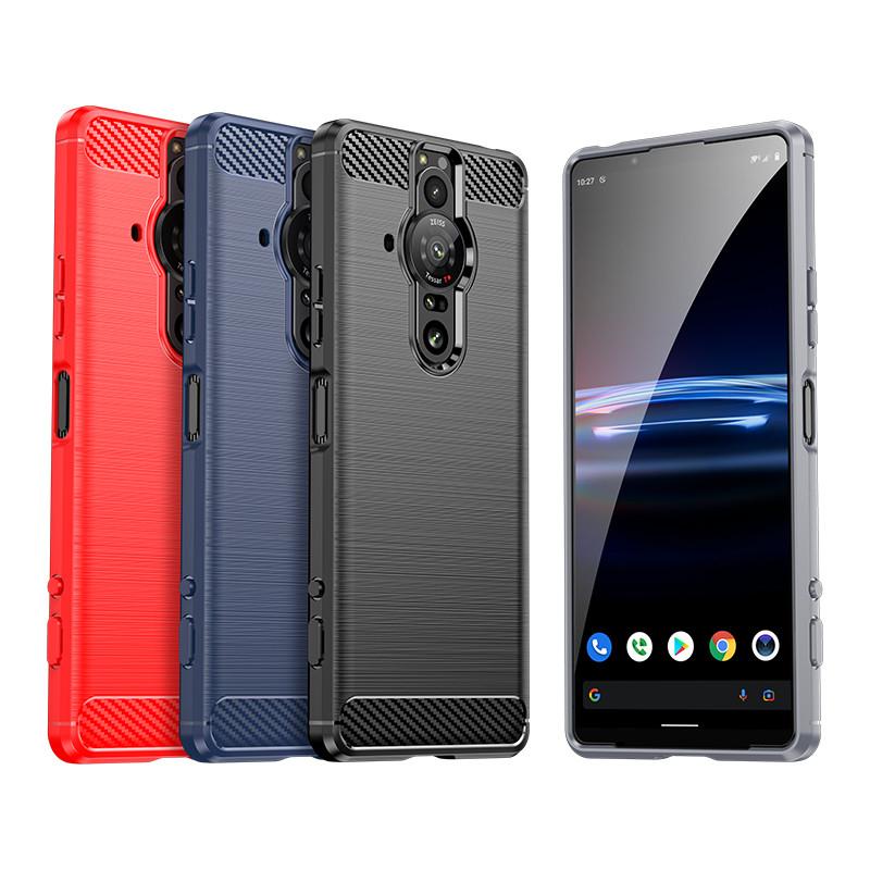 

Для Sony Xperia Pro-I Чехол Чехол 10 Plus 8 Lite 5 III 1 II Мягкий TPU Защитные бамперы Телефон Чехлы для Sony Xperia Pro I Funda