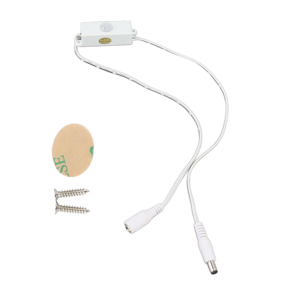 PIR Motion Sensing Switch Mini Infrared Human Body Sensing Switch for LED Light DC 5‑24V