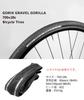 GORIX Bicycle Tire 700x28c Road Bike Tire Gravel Road Cross Bike (GRAVEL GORILLA) 28c 700c Clincher Tire Tread Clincher Tire Replacement