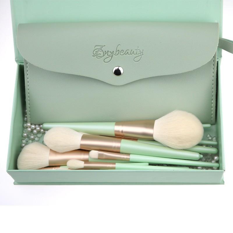 Faserborsten-Set, 13 Make-up-Pinsel, weiche Borsten, Foundation-Pinsel, loser Puderpinsel, Lidschattenpinsel