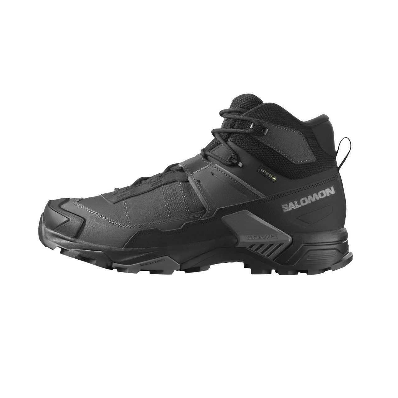 

SALOMON X Ultra 5 Gore-Tex Прочные Стабильные Удобные Полуботинки для Хайкинга Мужские Ботинки для Хайкинга Черные 477554 40