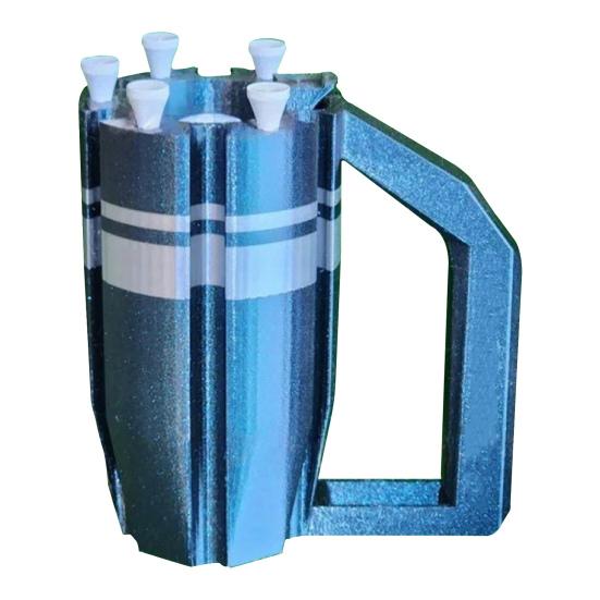 3D Printed Golf Club Carrier with Tee Ball Holder Holds Up to 6 Golf Clubs Golf Club Cylindrical Holder Organizer Support Stand Golf Accessory