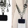 Adjustable Mobile Phone Lanyard Long Crossbody Neck Strap Phone Strap Anti-lost Hanging Rope Universal Gasket For All Phone Case