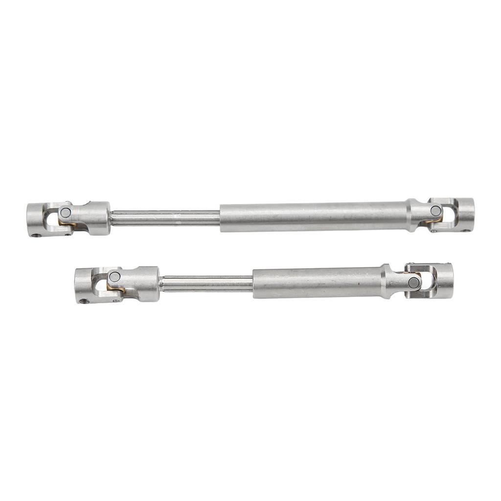 2PCS RC Drive Shaft Stainless Steel Adjustable for 1/10 313mm Wheel Base Remote Control Car