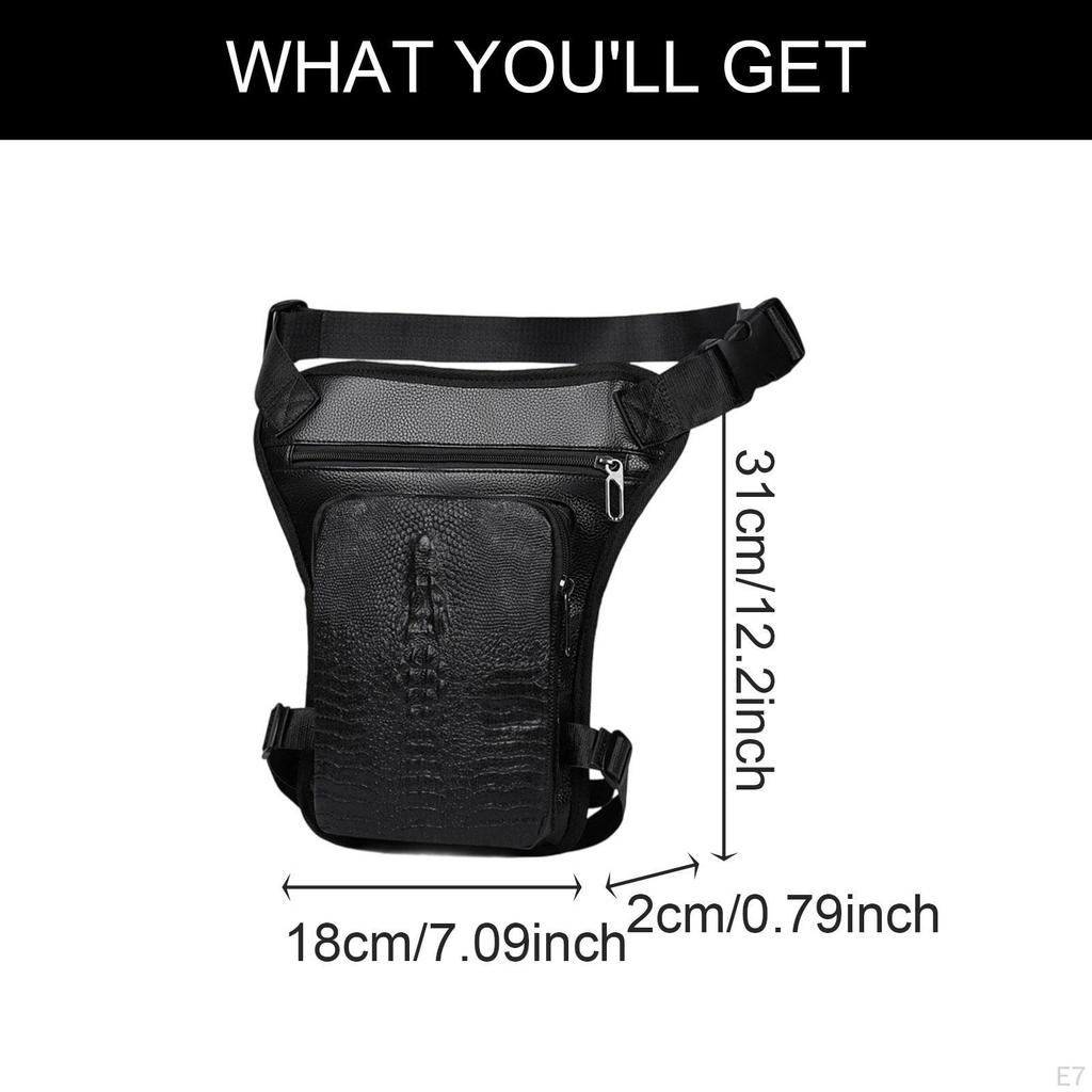 Bolsa Estojo Passeio de Motocicleta Mochila Transversal Pochete de Cintura Quadril para Acampamento de Pescadores