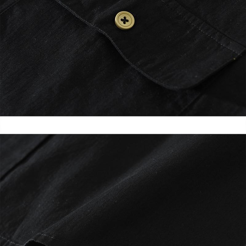 Рубашки с коротким рукавом в уличном стиле для мужчин — фото 10