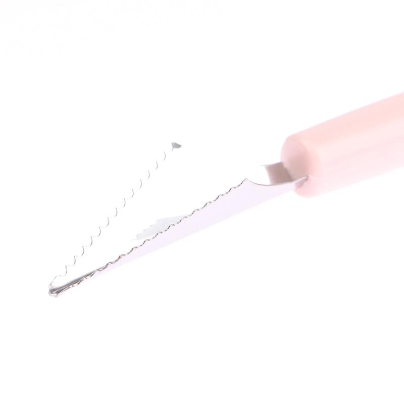 Double-Head Stainless Steel Fruit Platter Ball Digger Corrugated Carving Knife