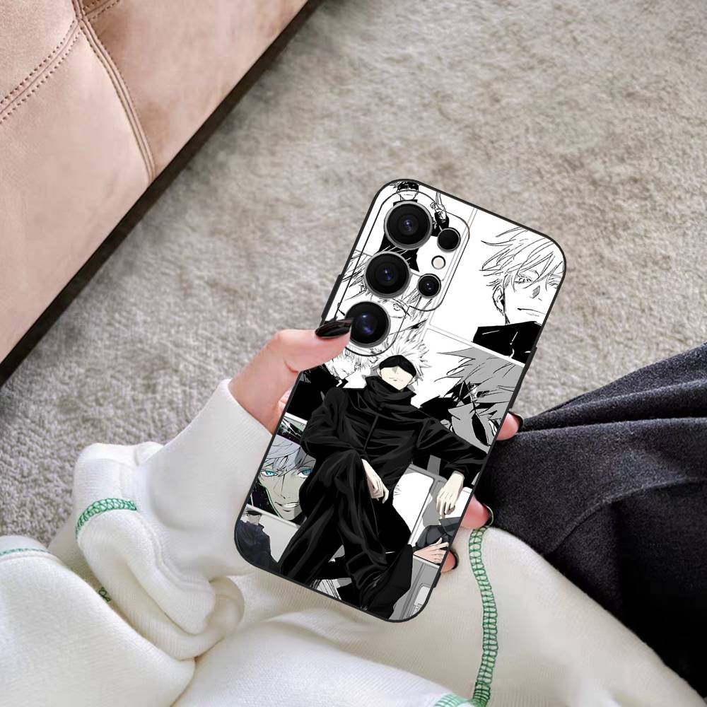 Jujutsu Kaisen Satoru Gojo Comics Handyhülle Für Samsung S 24 Fe 25 Ultra Plus 20 Lite 21 30 22 23 24 22 Ultra 5G Fundas