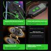 Earphone Sound Card Tuning Charging Screen Display Type C In Ear Electric Sports Gaming Earphone for Laptop Phone