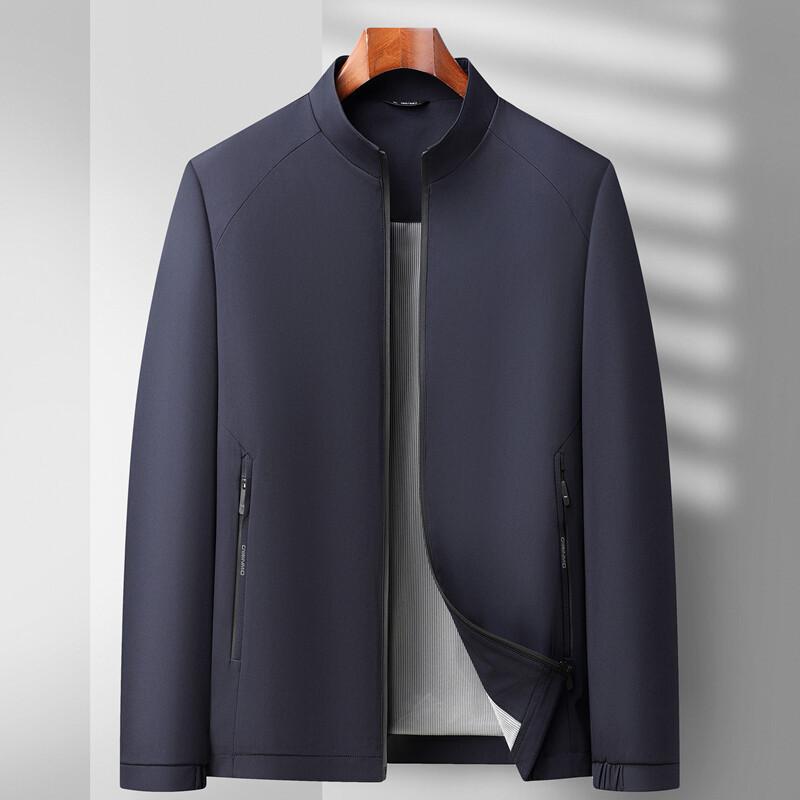 Men's Spring and Autumn Jacket Business Casual Middle-aged Men's Handsome Fashion Jacket Top