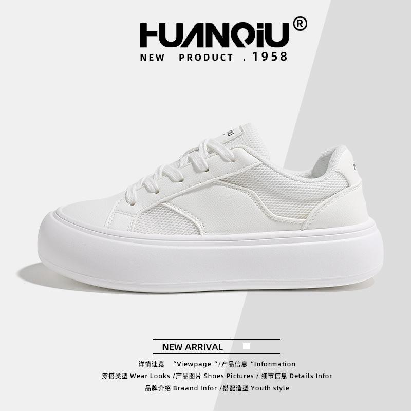 

Global platform white shoes women s XHQ-G389W new summer breathable and versatile casual women s shoes board shoes women s tide 40