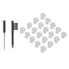 Hearing Amplifier Dome Ear Tip Earplug Set Hearing Amplifier Cleaning Brush Tool Accessories with