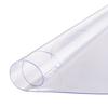 VEVOR Plastic Table Cover, 48 x 48 Inch 2.0 mm Thick Clear Table Protector, Round PVC Desk Mat, Waterproof & Easy Cleaning Desk Pad Tablecloth