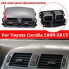 New Center A/C Outlet Air Vent Panel/Clip For Toyota Corolla 2008-2013 / Air Outlet Paddle Clip For Porsche Cayenne Car Parts