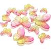 10-40pcs/lot Butterfly Acrylic Beads Gradient Color Loose Beads For Jewelry Making DIY Phone Case Handmade Gifts Accessories