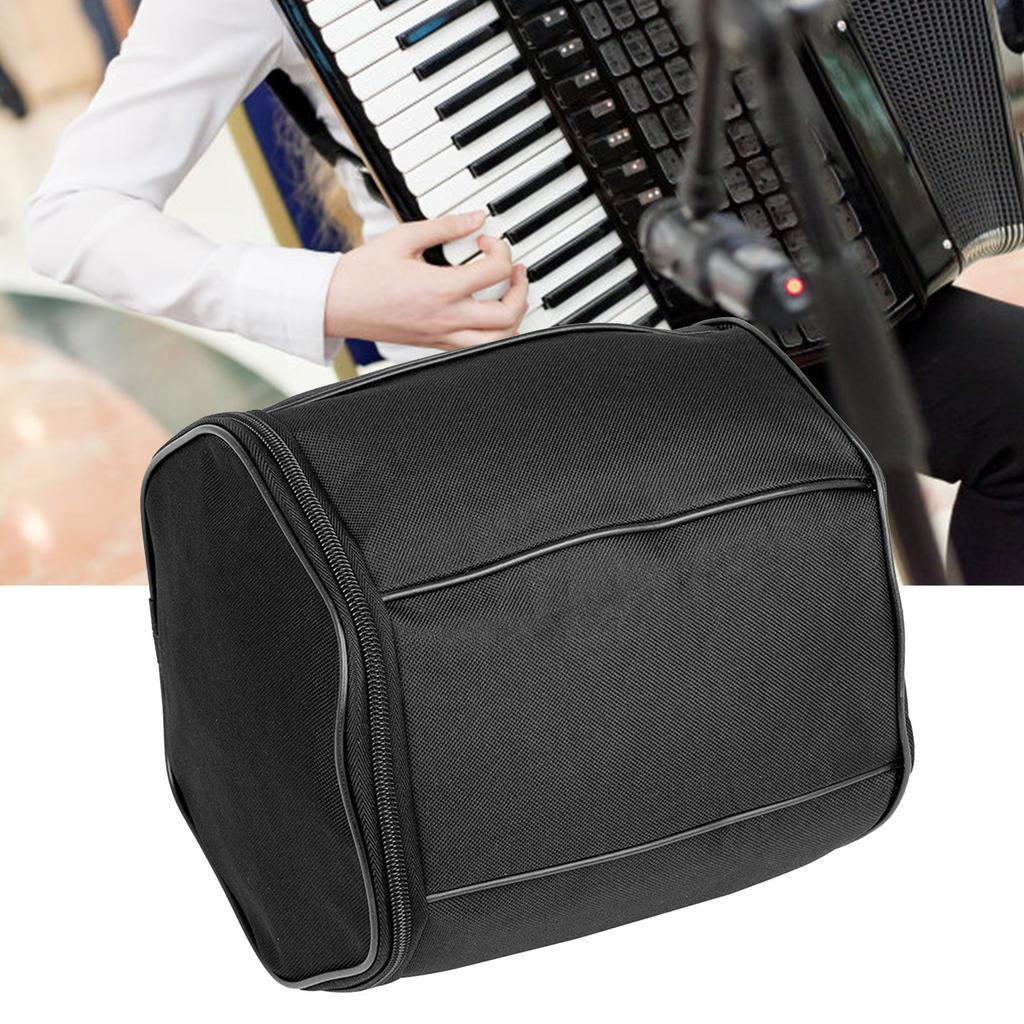 Accordion Storage Bag Instrument Organizer Accordion Concertina Handbag Double Lining Carrying Bag Soft Case Easy Carry