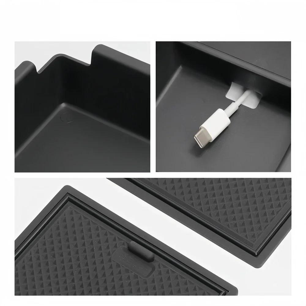 For Nissan Juke 2020-2025 Center Console Armrest Storage Box Tray Organizer Accessories Tidying Trunk Trunk Organizer Car Gadget