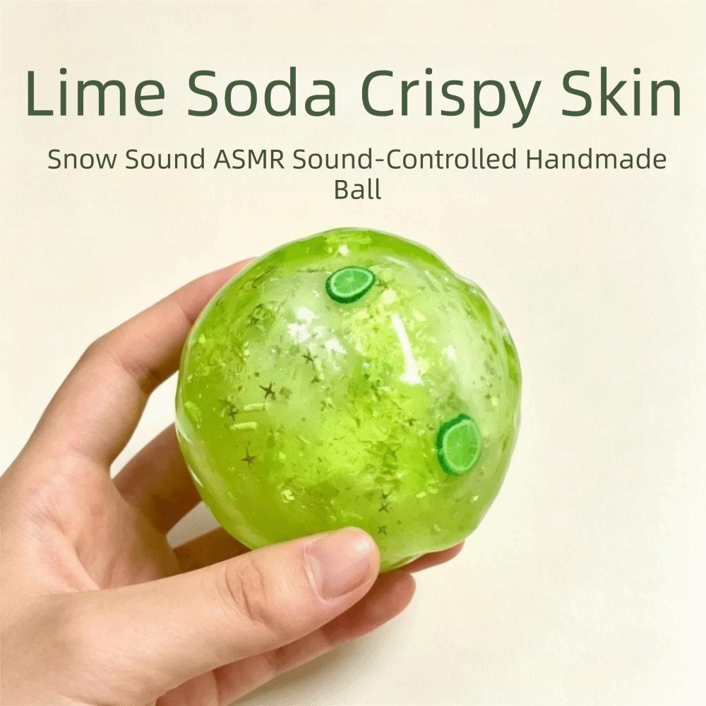 Shapable Wax Crunchy Squishy Satisfying Sound Sensory Fidget Ball Crispy Squishy Ball Kids Adults