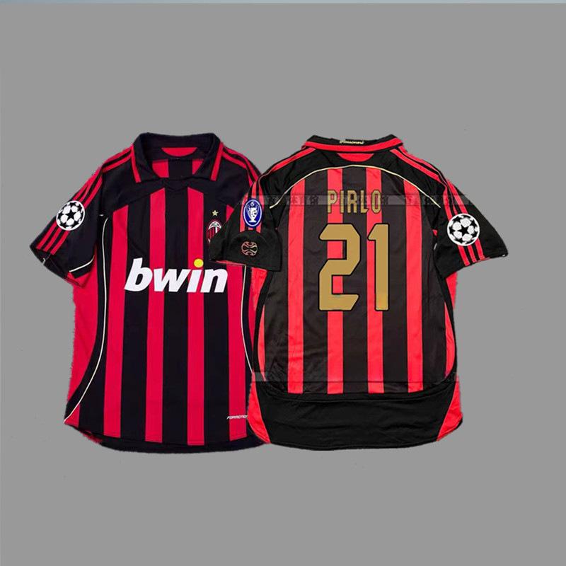Maglia da calcio vintage Beckham Zidane Messi C Ronaldo maglia classica da campionato