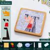 Mosaic Coaster DIY Kit: Creative Handmade Collage Art Set
