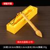 Pfirsich-Ornament Holzschnitzerei Goldene Liste Inschrift Wenchang Stift Anhänger Tragbare Hängedekoration Arbeitszimmer Aus