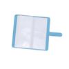 80 Pockets PU Universal Photo Album Card Holder for Polaroid Square SQ1 SQ20 SQ10 SQ6 SP‑3Blue