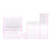 Nail Drill Machine Storage Box Acrylic Manicure Tool Storage Box Nail Art Storage Rack Pink