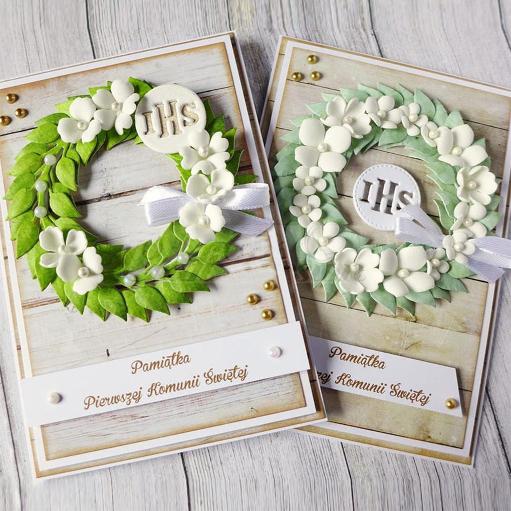 Carbon Steel Die Mold Paper Cards Photo Album Flower Shape Moulds DIY Crafting Template Embossing Stencil Handicraft Accessories