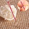 Multicolor Large Eye Darning Needles Bent Tip Yarn Needles Handicraft Crocheting Hooks