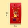 Red Color New Year Red Envelope Pulling Design Folding 3D 3D Red Packet Creative Good Luck Design CNY Red Envelope