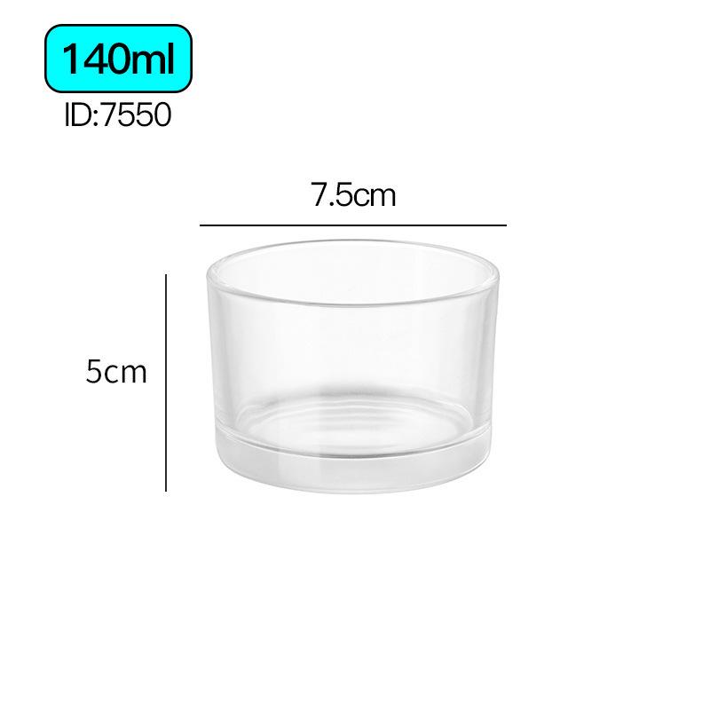 Frosted Glass Aroma Diffuser Candle Holder with Lid