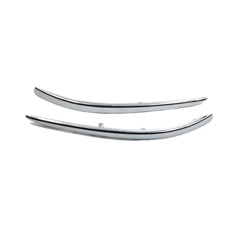 

2 шт. для Toyota Camry Aurion 2006 2007 2008 2009 передний бампер противотуманная фара лампа хромированная полоса крышка рамка решетка капота крышка ободок