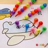 5/10Pcs Lollipop Building Block Crayon Painting Pen Pencil for Children Birthday Party Favors Goodie Bag Pinata Fillers Rewards