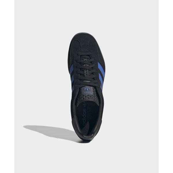 adidas Gazelle Indoor Czarne Niebieskie Guma Męskie Trampki Core-Black JQ2692