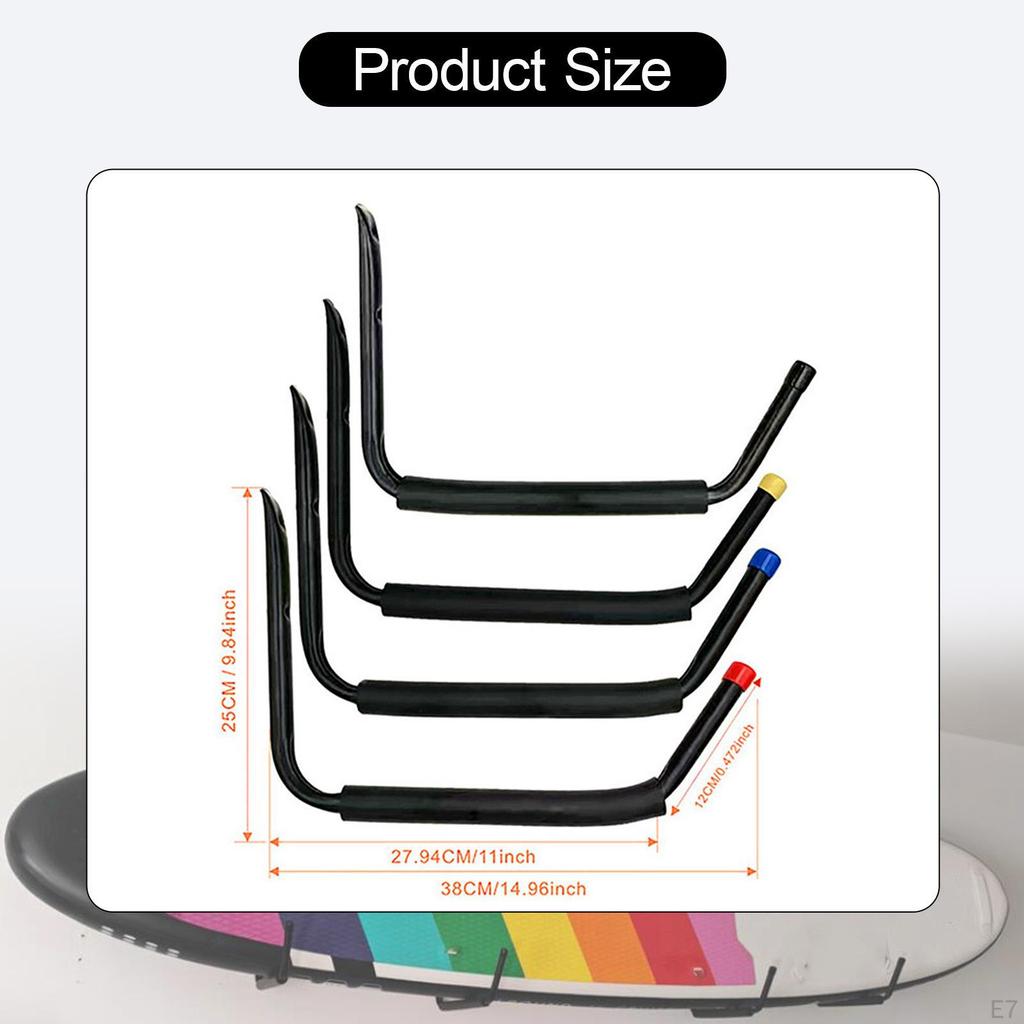 Kayak Rack, Garage Indoor Canoe Bike Rack
