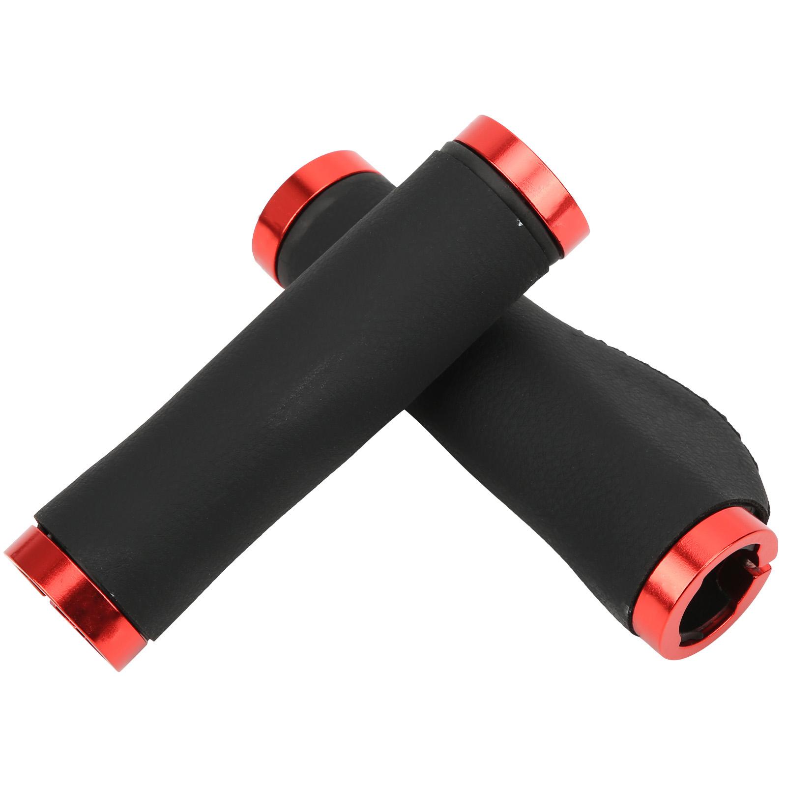 

GUB608 Руль для горного велосипеда Велосипедные грипсы Рукоятка Противоскользящая накладка с замком(Красное кольцо )