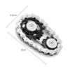 Metal Chain Sprockets Flywheel Fingertip Gyro Fidget Spinner Toys Anti Stress Diy Replace Bicycle Chain Spiner Fidget Toys Kids
