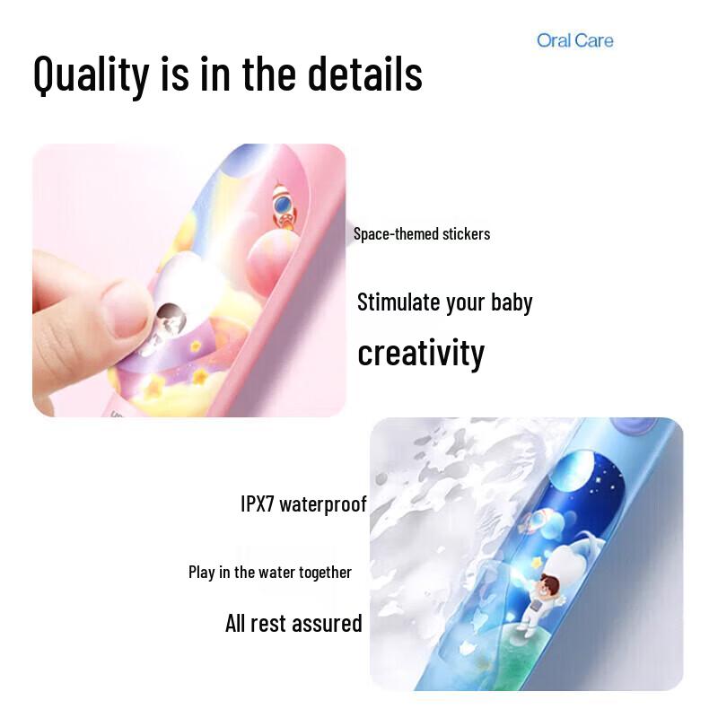 usmile Q3S Kids Smart Sonic Electric Toothbrush (3-15Y) CN plug (adapter included)