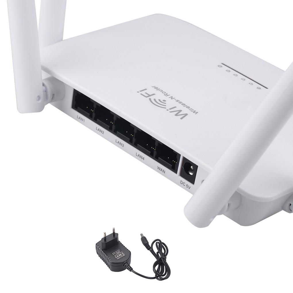 Wireless WiFi Router 802\.11 b/g/n 300Mbps Smart High Power 4 Antennas Wide Coverage Wireless Routers