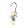 1/5/10PCS Windproof Stainless Steel Pants Clip with Hook Home Storage Rack  for Household