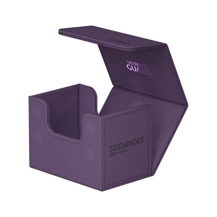 Boîte de rangement pour cartes - ULTIMATE GUARD - Sidewinder 80+ - Monocolor Violet - Mixte - Adulte