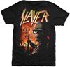 Slayer Herren T-Shirt_ Fackel - Schwarz - Groß
