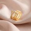 Ear Cuff Multi-Layer Cross CZ Clip Earrings for Women, 18K Gold Plated Brass Non-Pierced Cartilage, Fake Piercing Jewelry